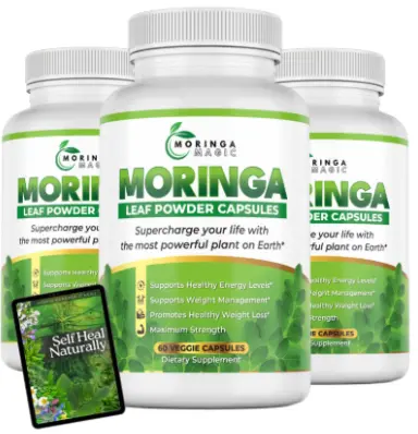 Moringa Magic three bottle plus bonus